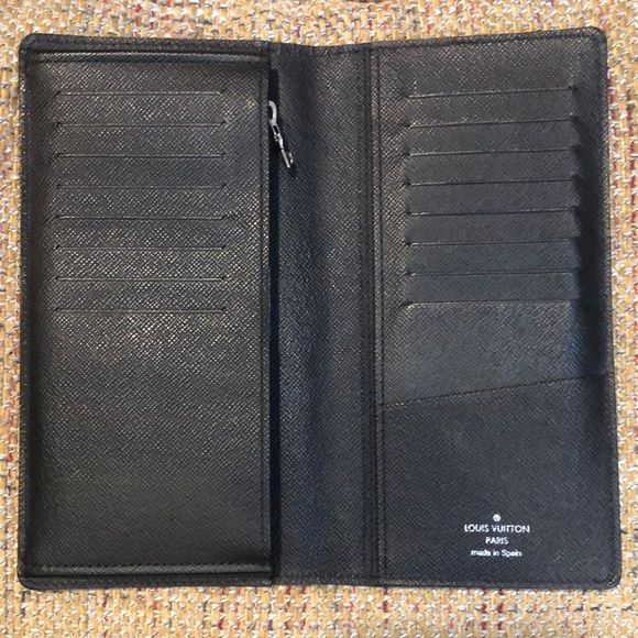 LOUIS VUITTON Black Epi Leather Porte Feiulle Brazza Long Bifold Wallet CA1148 - Picture 4 of 17